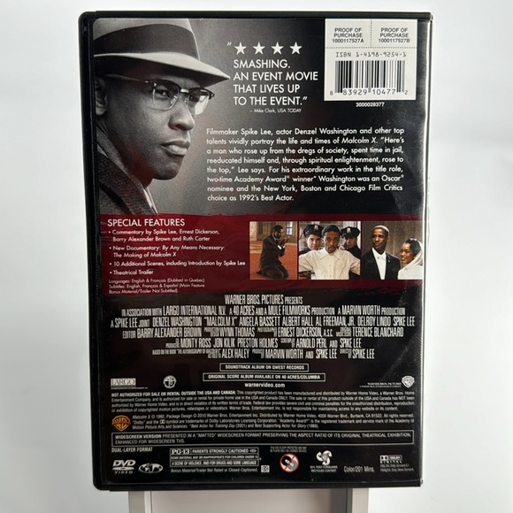 Malcolm X. Denzel Washington. Spike Lee - Picture 3 of 4